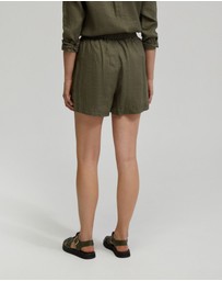 Oxford - Cleo Linen Shorts