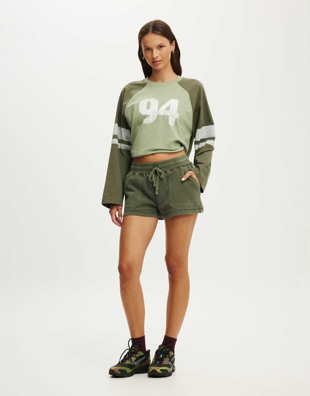 Cotton On Body Active - Active Graphic Raglan Tee