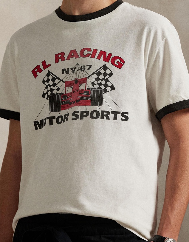 Polo Ralph Lauren - Classic Fit Jersey Graphic T-Shirt