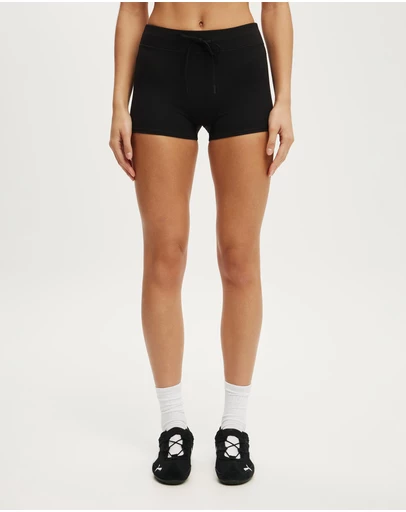 Cotton On Body Active - Ultra Soft Tie Front Micro Short