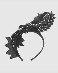 Max Alexander - Lace Crown Headband Fascinator