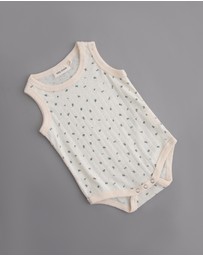 Tiny Trove - Luca Cotton Rib Pointelle Bodysuit - Babies