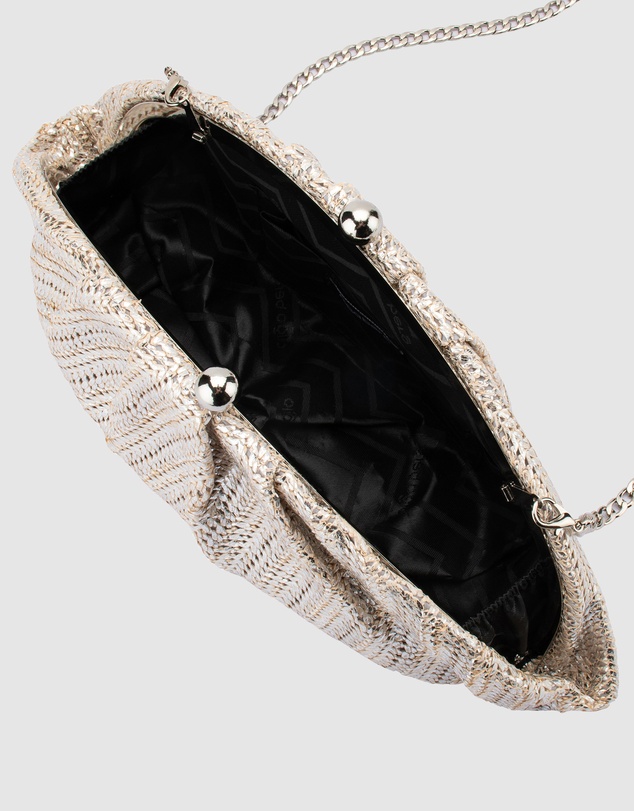 Olga Berg - Rita Woven Clutch