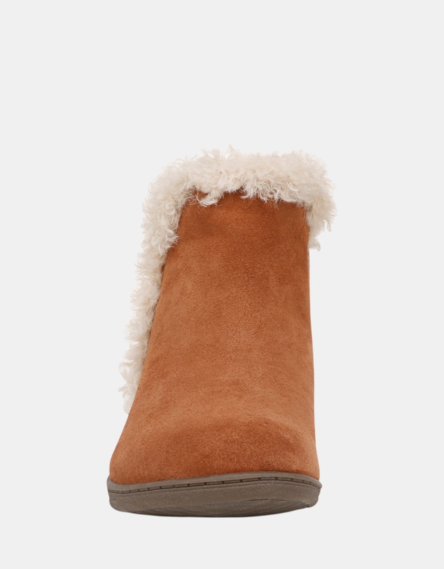 Vionic - Unwind Bootie Slipper - Tan