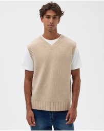 AERE - V-Neck Wool Vest
