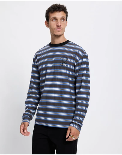 Rhythm - Peace Sun Vintage Stripe LS T-Shirt