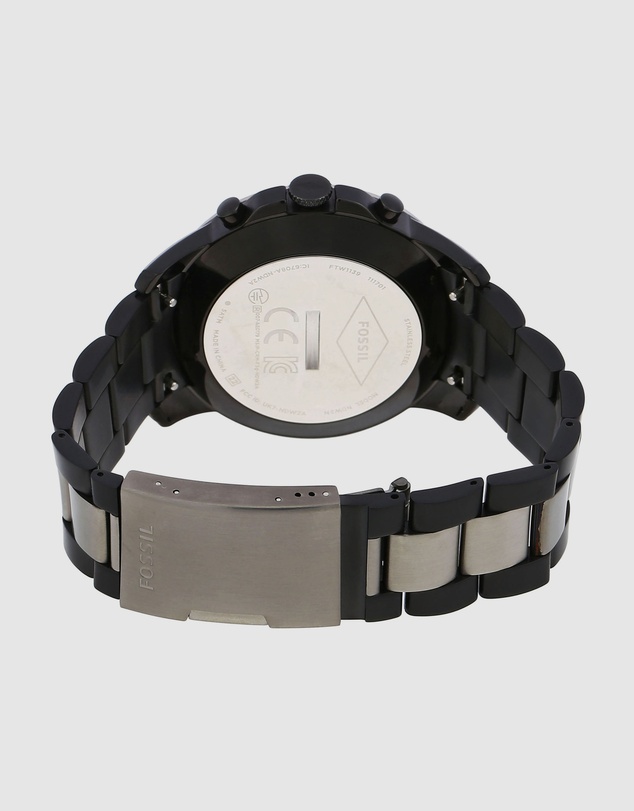 Fossil - Hybrid Smartwatch Q Grant Black