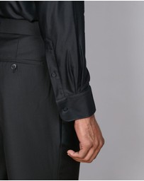 Abelard - Bottone Nero Evening Slim Fit Shirt