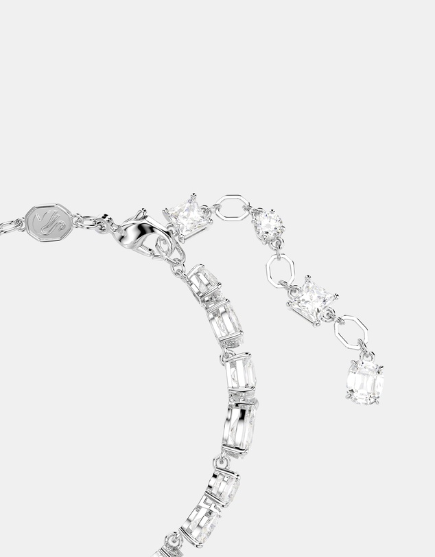 Swarovski - Mesmera Bracelet, Mixed Cuts, White, Rhodium-Plated