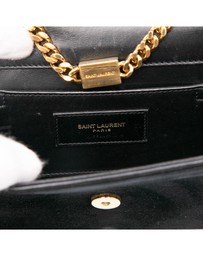 Pre-Loved by Azura Reborn - Pre-Loved Small Suede Monogram Kate Tassel Crossbody