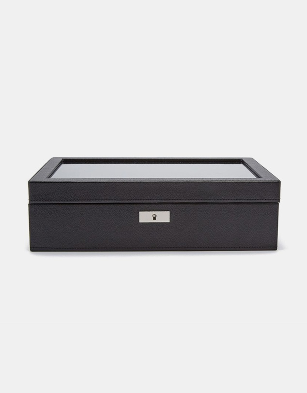 Wolf - Wolf Roadster 10 Pc Watch Box Black