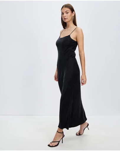 Third Form - Lip Service Bias Maxi Slip Dress