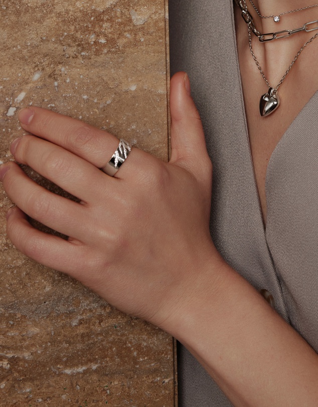 Ania Haie - Ania Haie Silver Paper Clip Chain Necklace