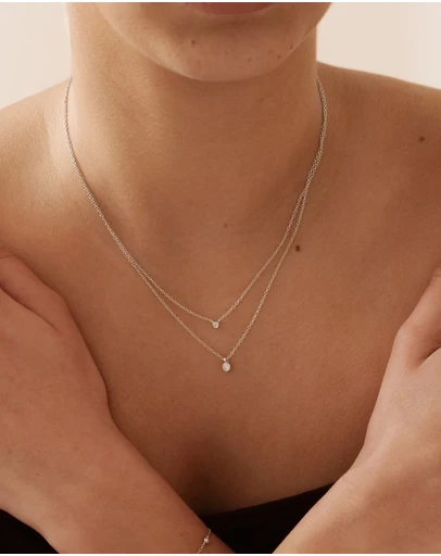 The Silver Collective - Verity Necklace Silver