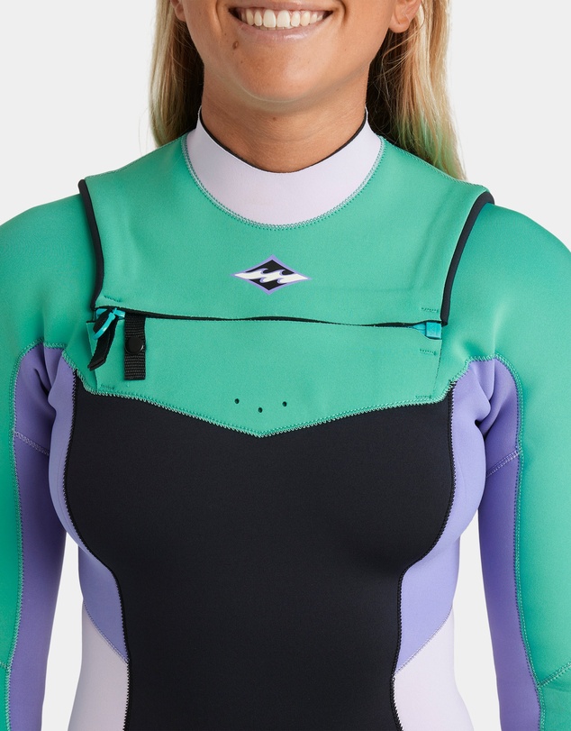 Billabong - Womens 3/2mm Salty Dayz Chest Zip Wetsuit