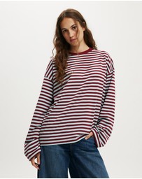 Cotton On - Boxy Long Sleeve Top