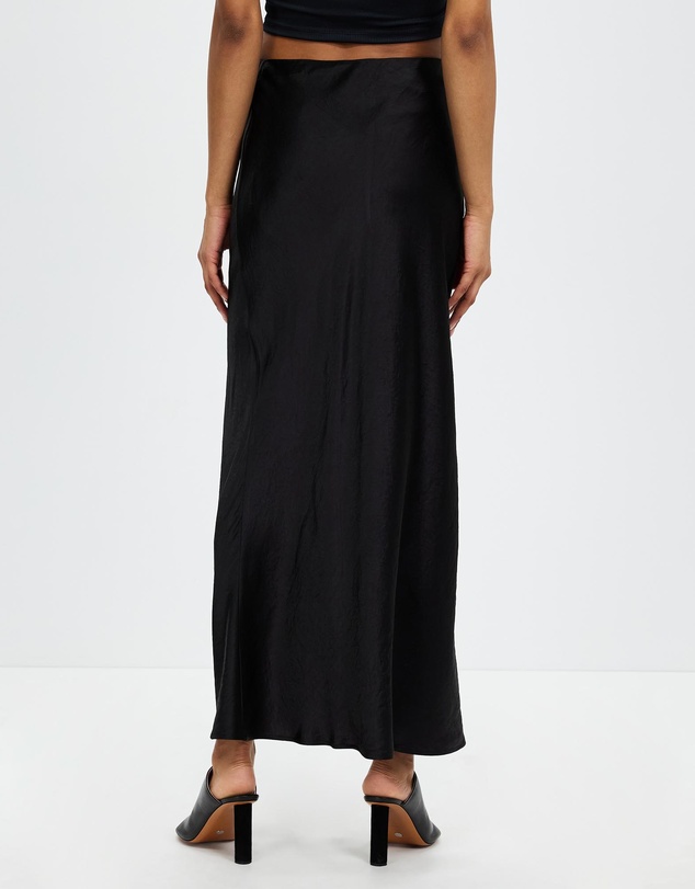 Third Form - Crush Bias Split Maxi Skirt