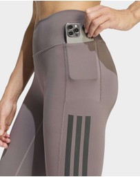 adidas Performance - Optime Workout 3-Stripes 7/8 Leggings Womens