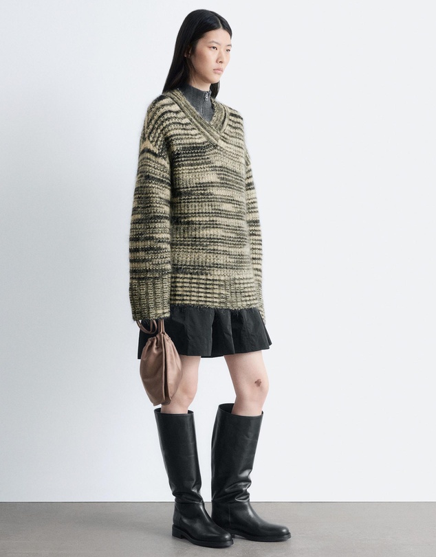 & Other Stories - Mohair-Blend V-Neck Jumper