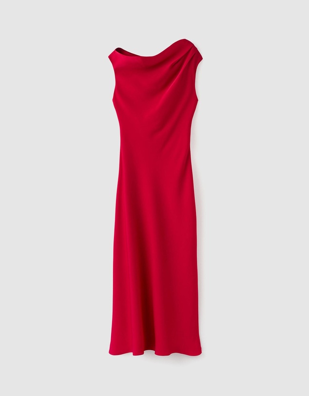 M.N.G - A-Line Dress With Asymmetrical Neckline