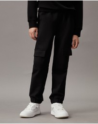 Calvin Klein Jeans - Boys Relaxed Terry Cargo Joggers