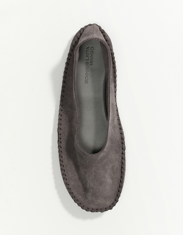 M.N.G - Suede Shoes with Seam Detail