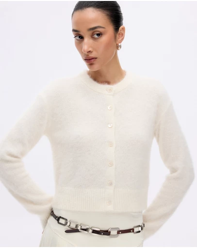 Minima Esenciales - Halen Alpaca Wool Blend Cardigan