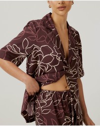 Calli - Sam Satin Shirt