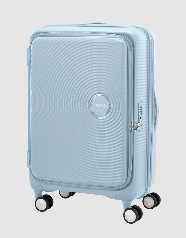 American Tourister - Curio Book Opening Medium Suitcase Expandable (68cm)