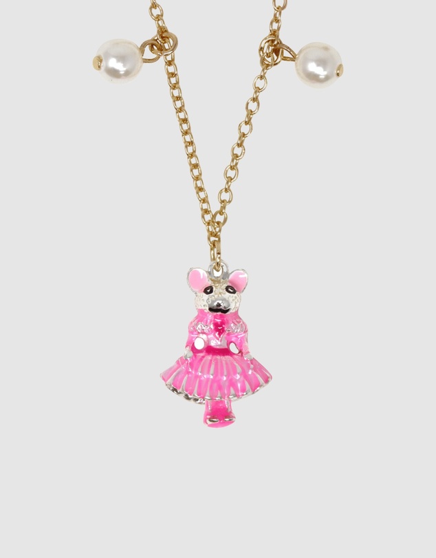 Claris The Chicest Mouse In Paris By Pink Poppy - Claris Charm Necklace