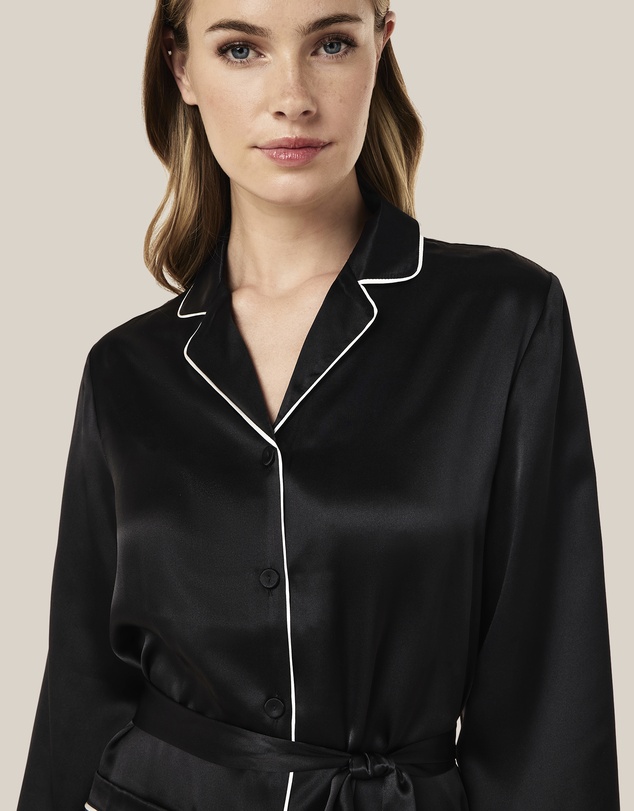 Papinelle - Sylvie Silk Wrap PJ Set