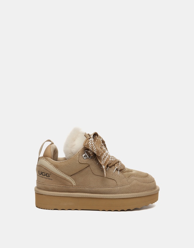 EVERAU - Australian Shepherd Ugg Parkyr Cow Suede Upper UGG Boots