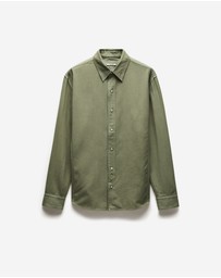 Calibre - Washed Cotton Lyocell Shirt Sage