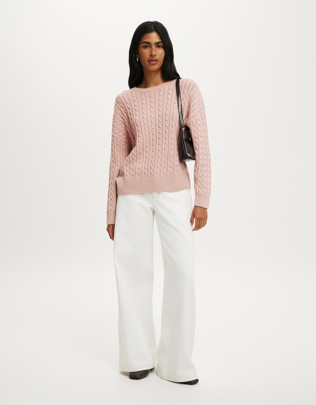 Cotton On - Cotton Crew Neck Sweater