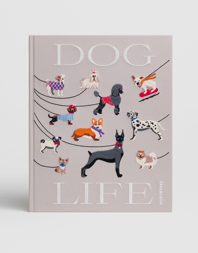 Printworks - Printworks Embroidered Photo Album-Dogs