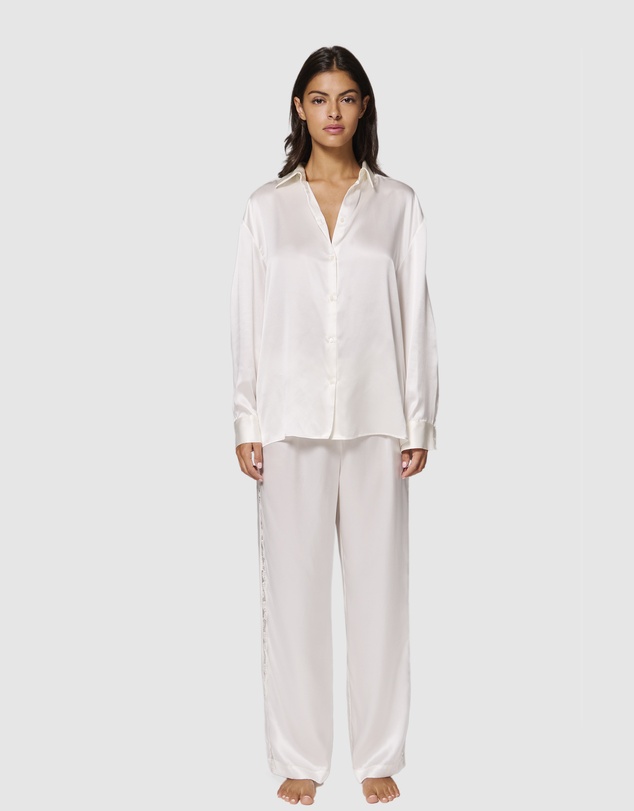 Simone Perele - Love Me Long Sleeve Silk Night Shirt