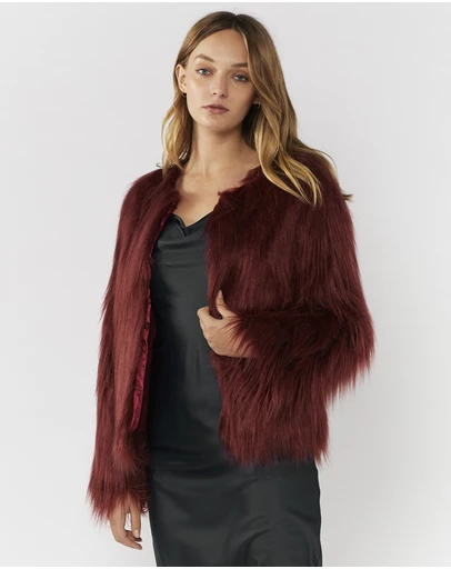 Everly Collective - Marmont Faux Fur Jacket