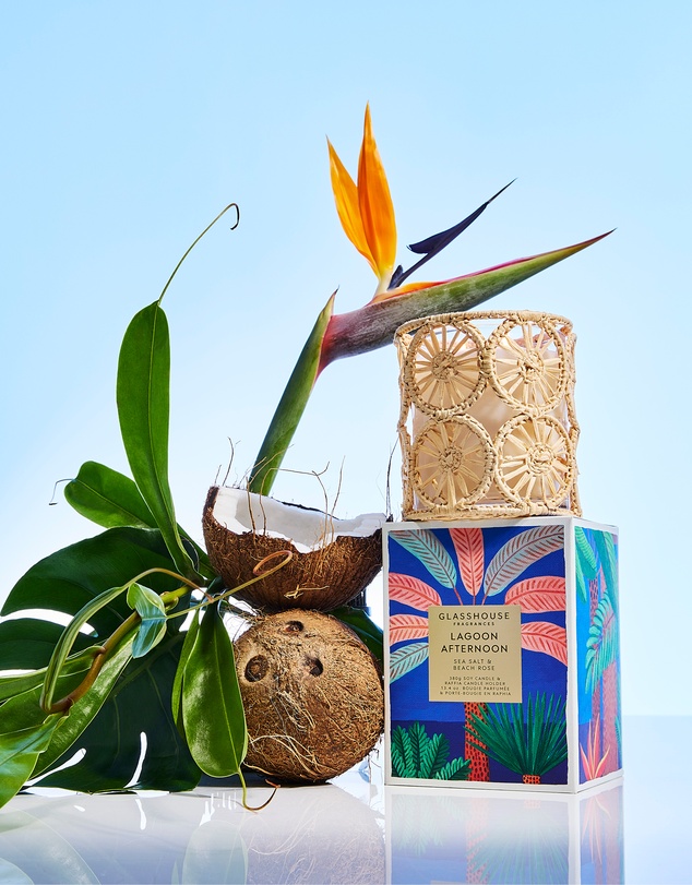 Glasshouse Fragrances - Lagoon Afternoon 380g Soy Candle