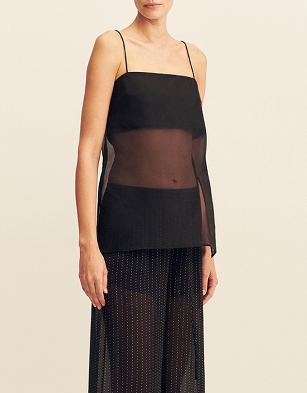 Shona Joy - Irving Polka Dot Sheer Pants