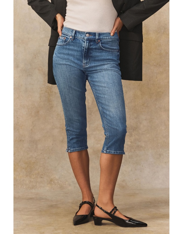 NEXT - Denim Capri Pedal Pusher Shorts