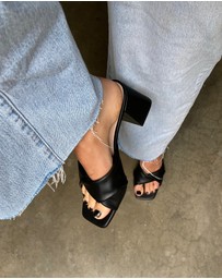 Verali - Stella Block Heel Mules