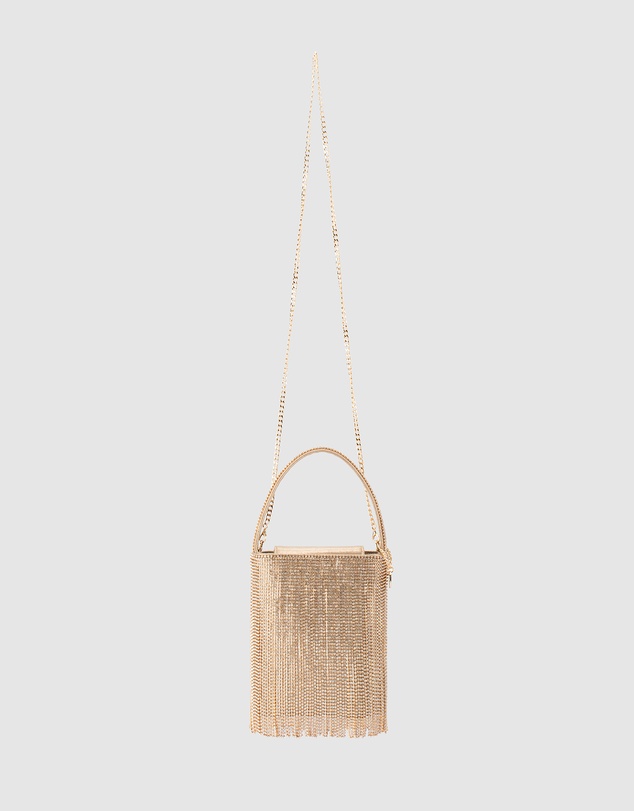 Olga Berg - Billie Crystal Fringe Bag