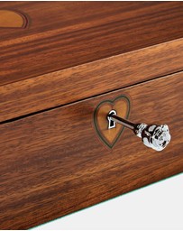 Wolf - Wolf Ballet Musical Jewellery Box Sleeping Beauty Walnut Wood