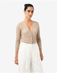 Forcast - Adison V-Neck Cardigan