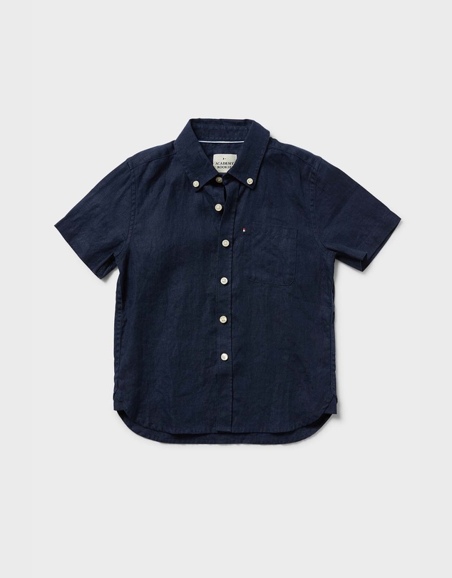 Academy Brand - Kids Hampton SS Linen Shirt
