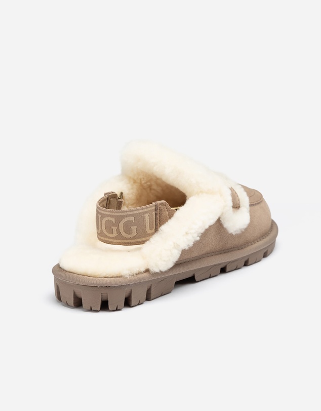 Ozwear Connection Uggs - Ugg Violet Shearling Slipper (Elastic Logo) (Detachable Feature)