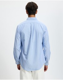 Polo Ralph Lauren - Custom Fit Dog-Embroidered Oxford Shirt