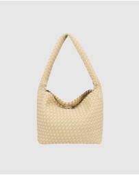 Chuchka - Woven Neoprene Willa Tote Beige