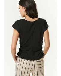 NEXT - Ruched Cap Sleeve Top