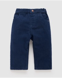 Purebaby - Corduroy Pants with Lining -Kids-Babies